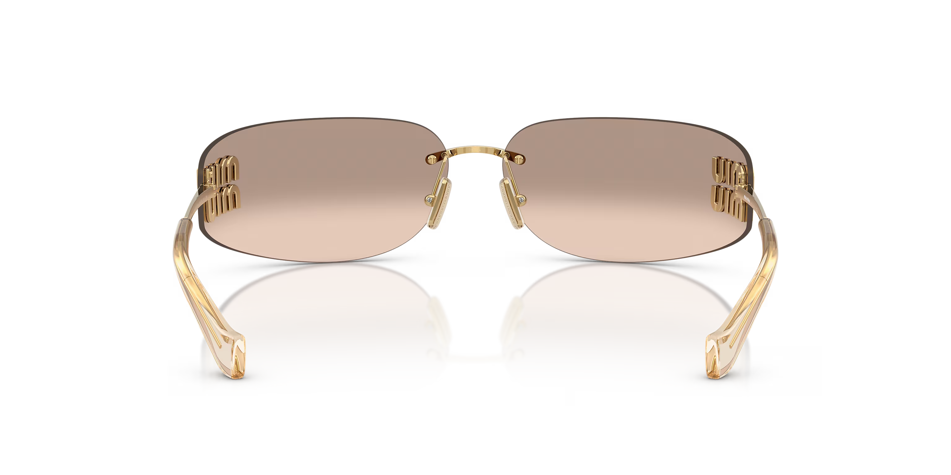 MU Brown/Gold Sunglasses 75mm