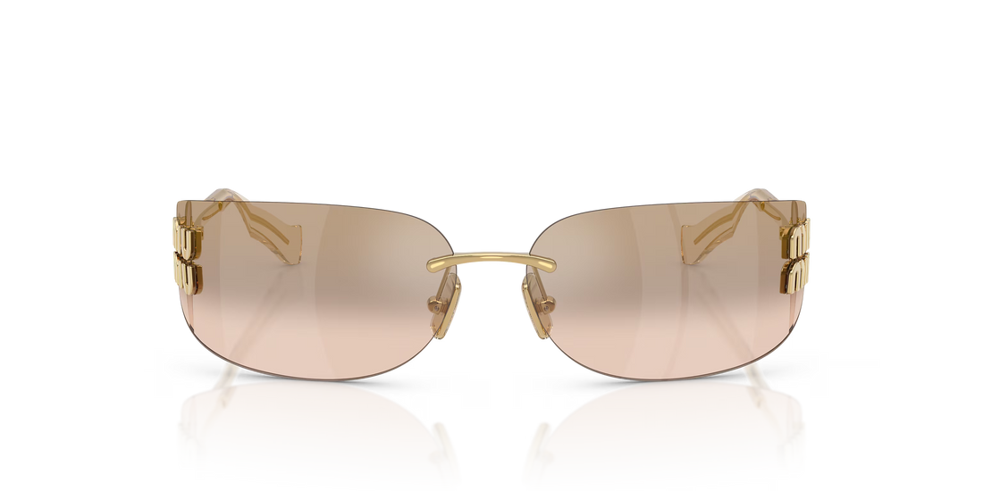 MU Brown/Gold Sunglasses 75mm