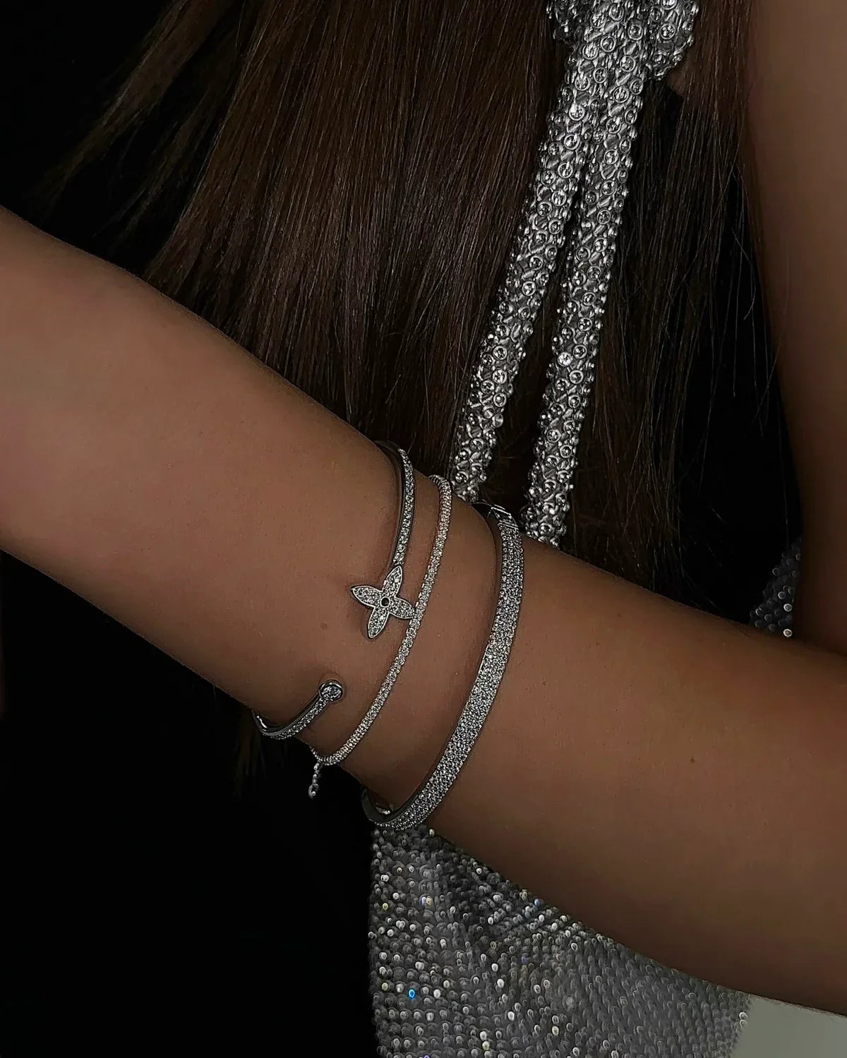 Lilly Star Cuff Gold