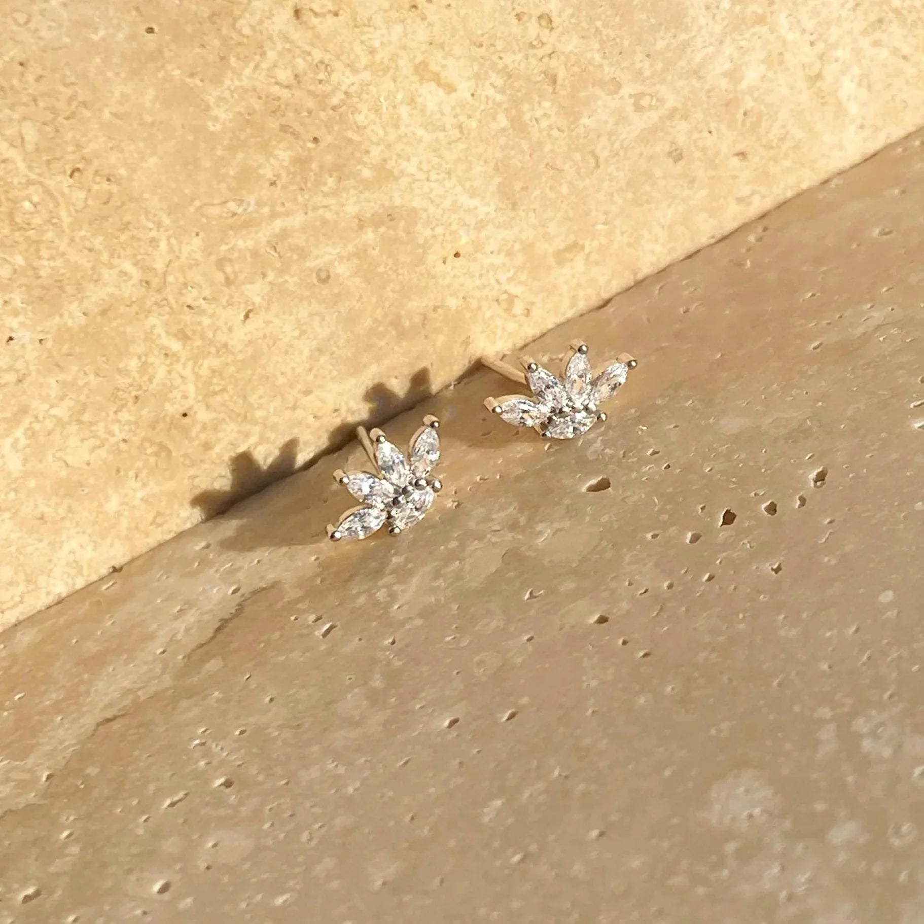 Angle Earrings Sliver