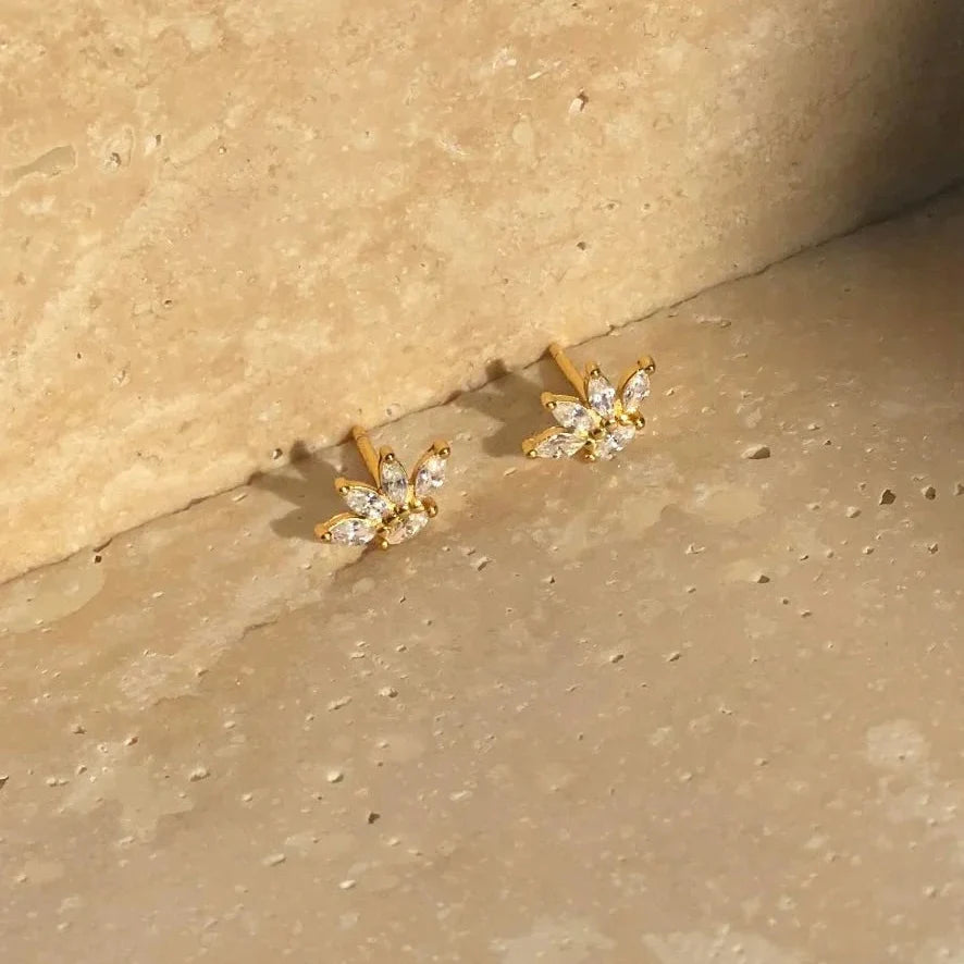 Angle Earrings Gold