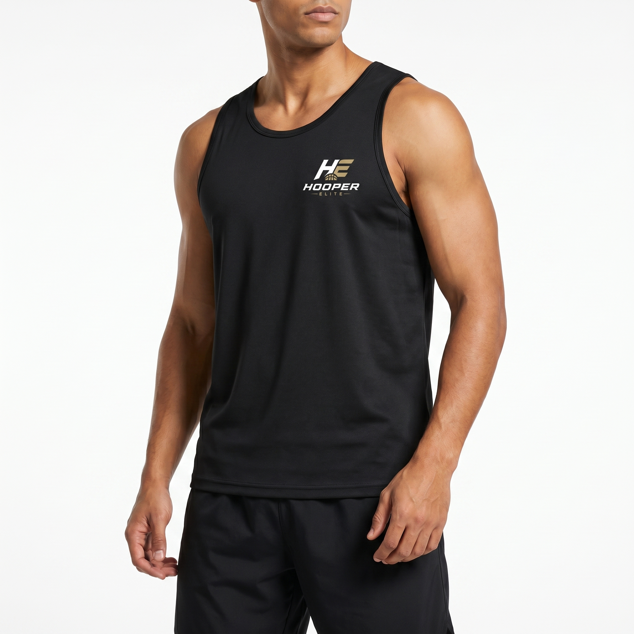 Hooper Elite Tank Top Compression - Black