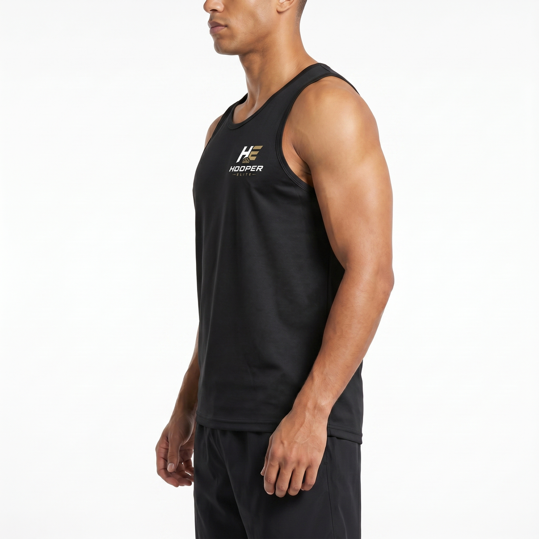 Hooper Elite Tank Top Compression - Black