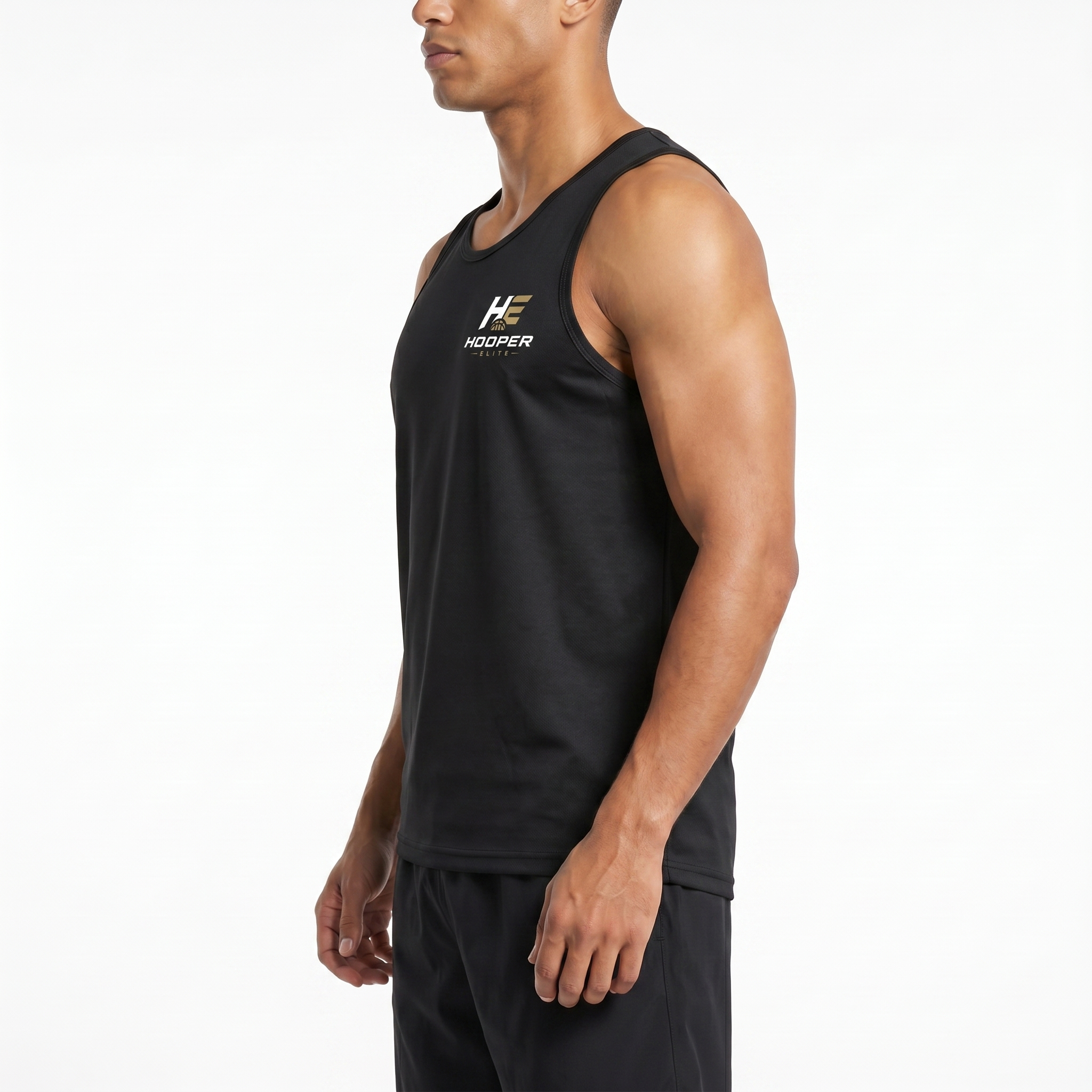 Hooper Elite Tank Top Compression - Black