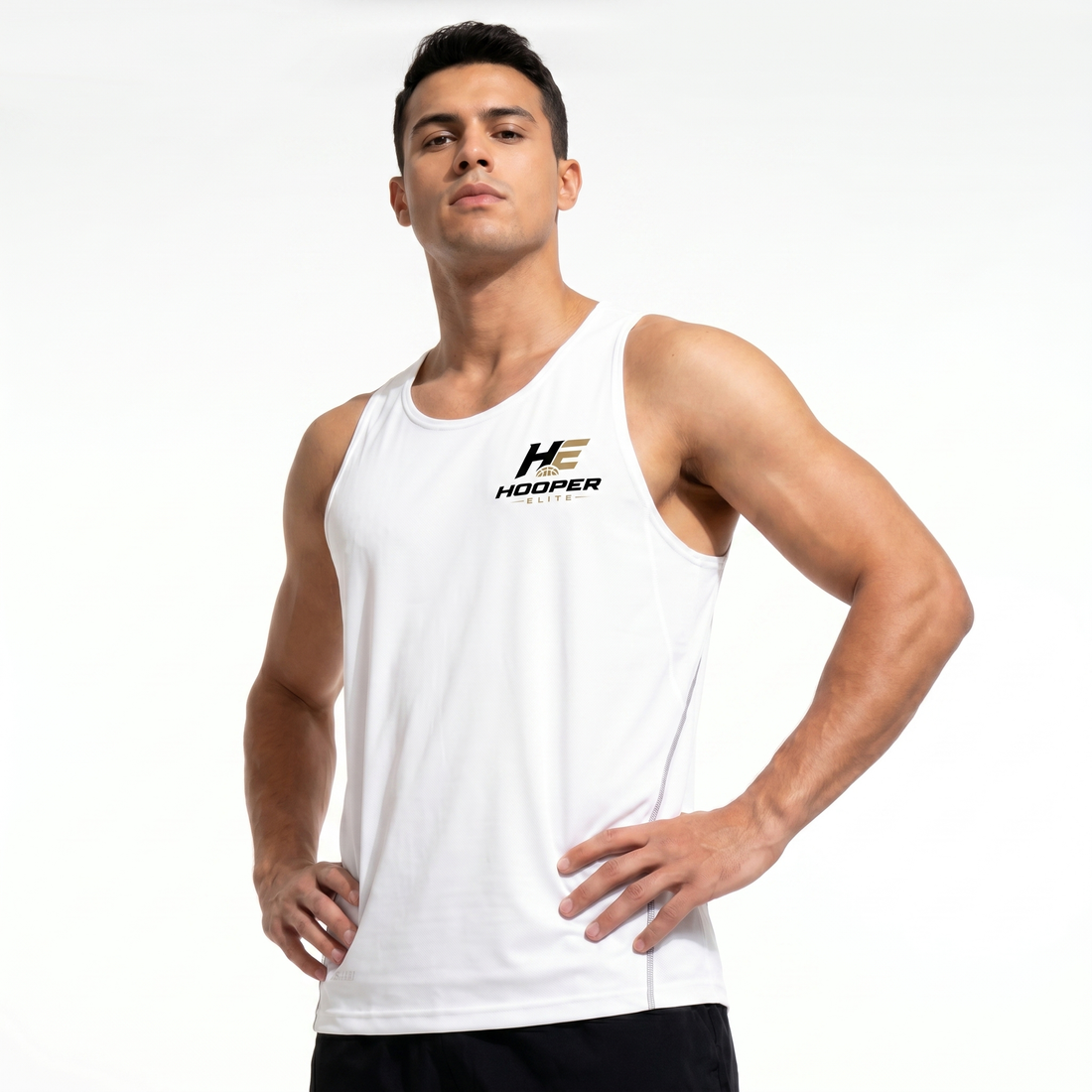 Hooper Elite Tank Top Compression - White
