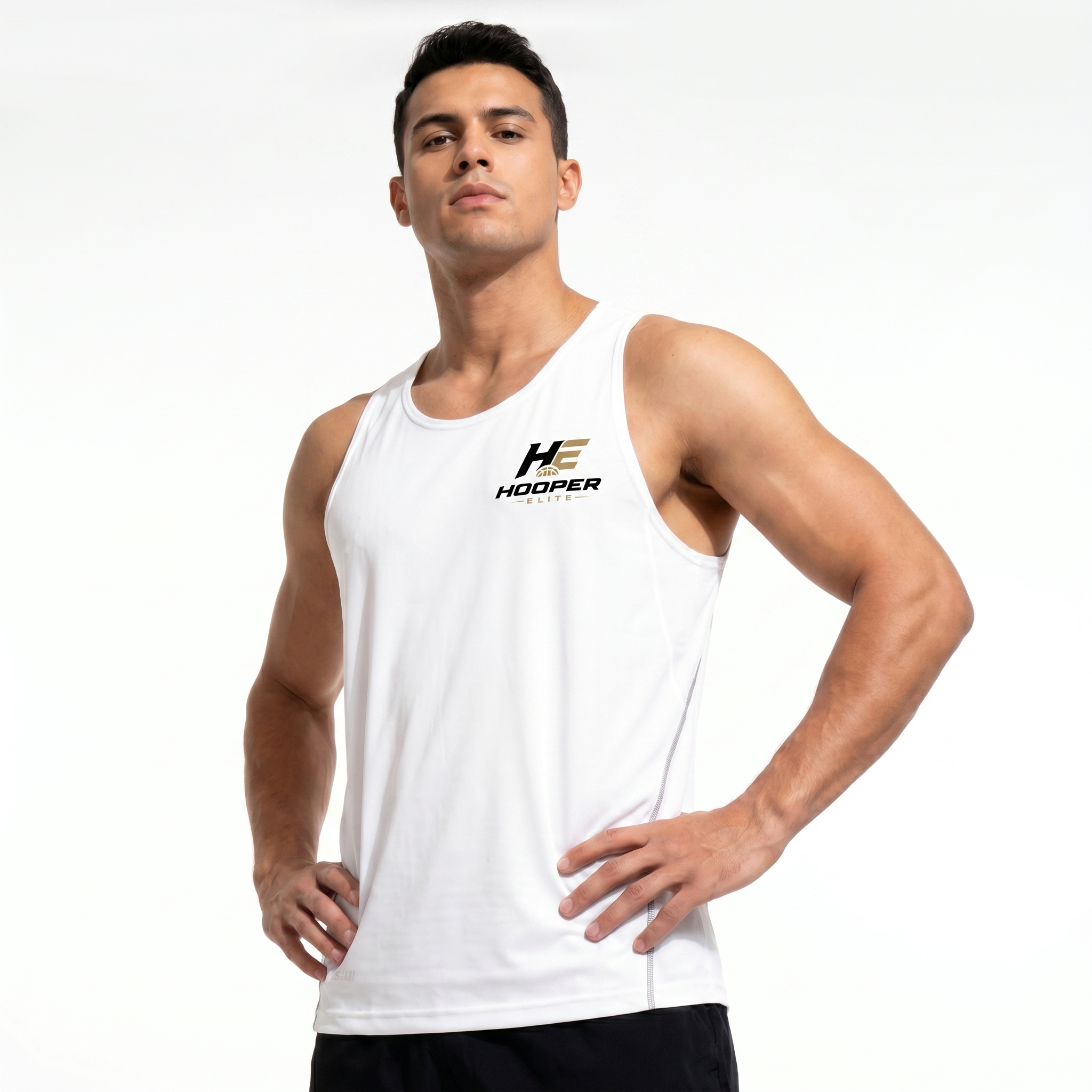 Hooper Elite Tank Top Compression - White