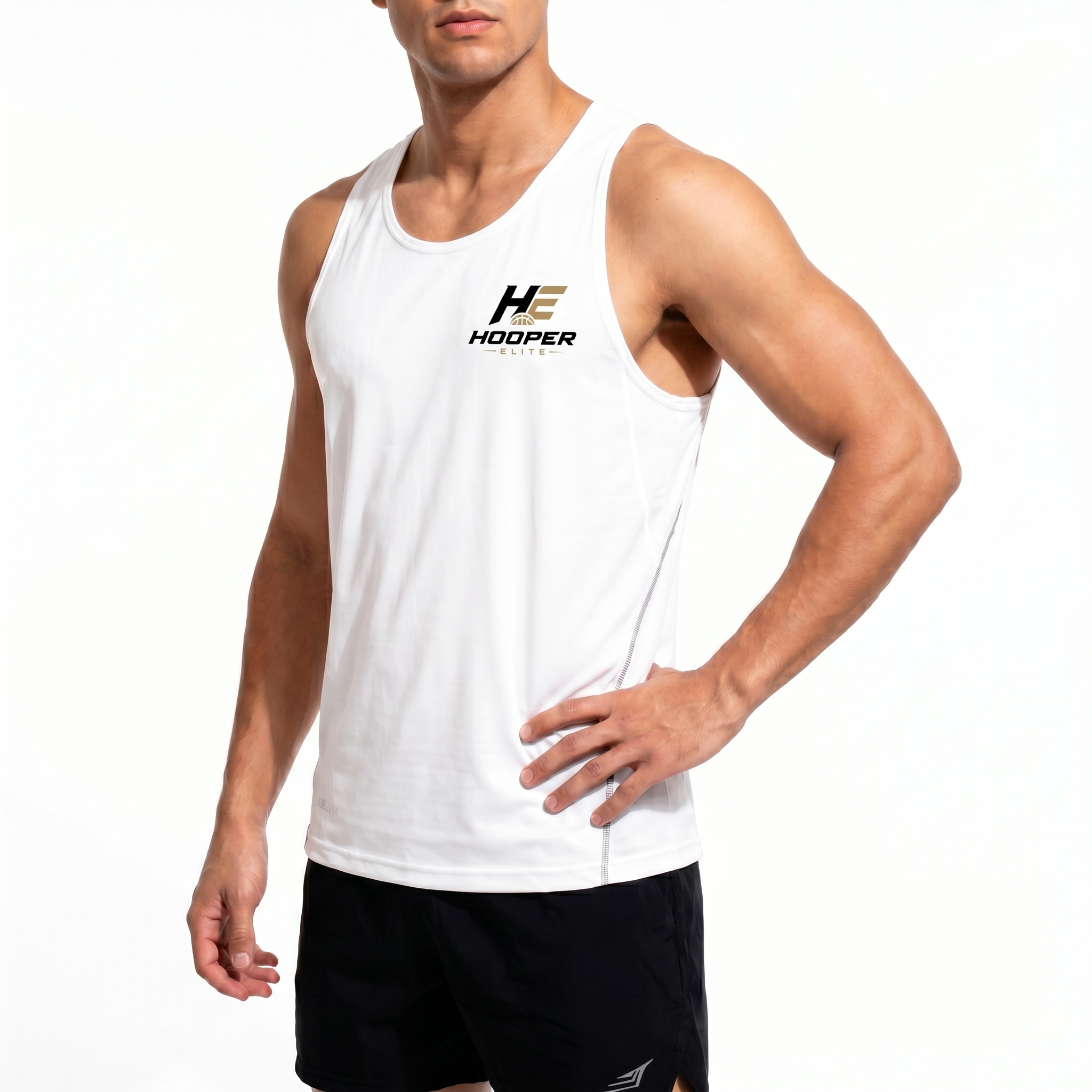 Hooper Elite Tank Top Compression - White