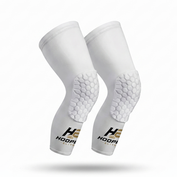 Hooper Elite Padded Knee Sleeve - White