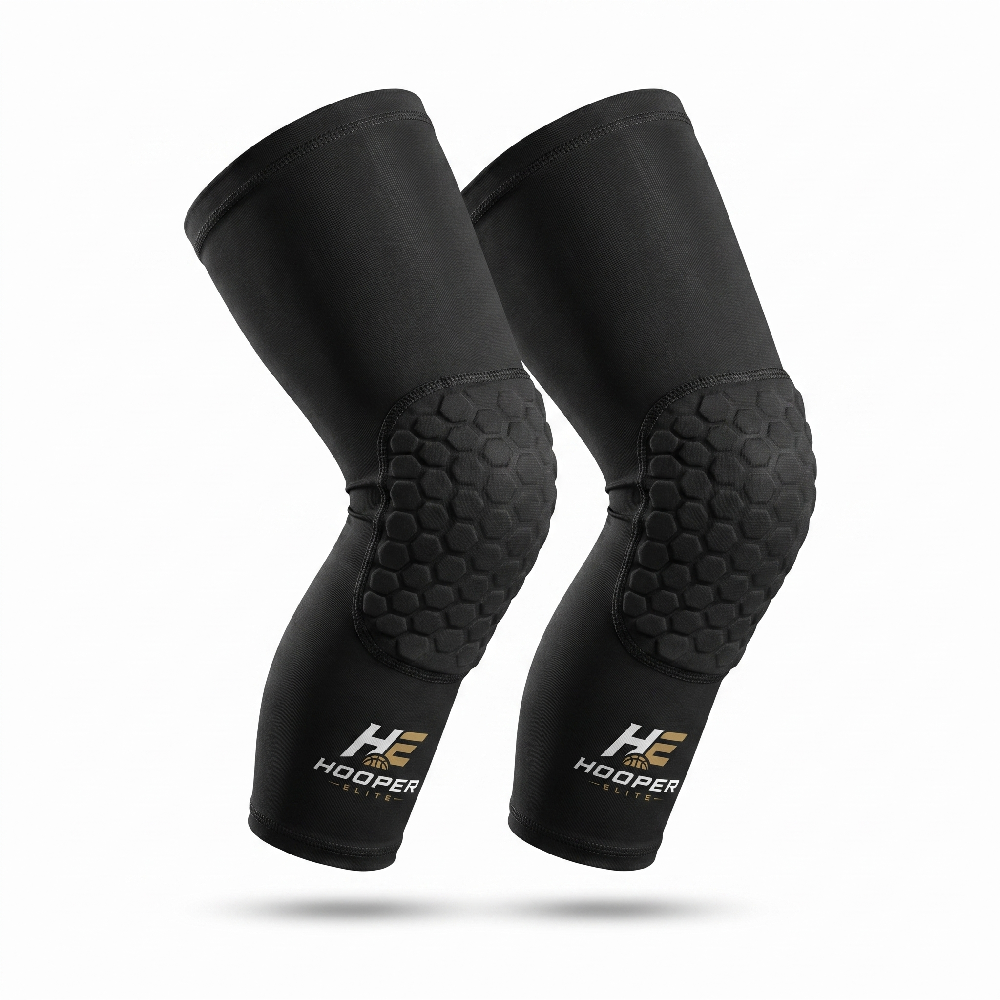 Hooper Elite Padded Knee Sleeve - Black