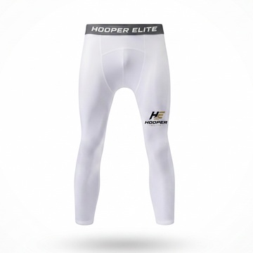Hooper Elite Compression Tights - White