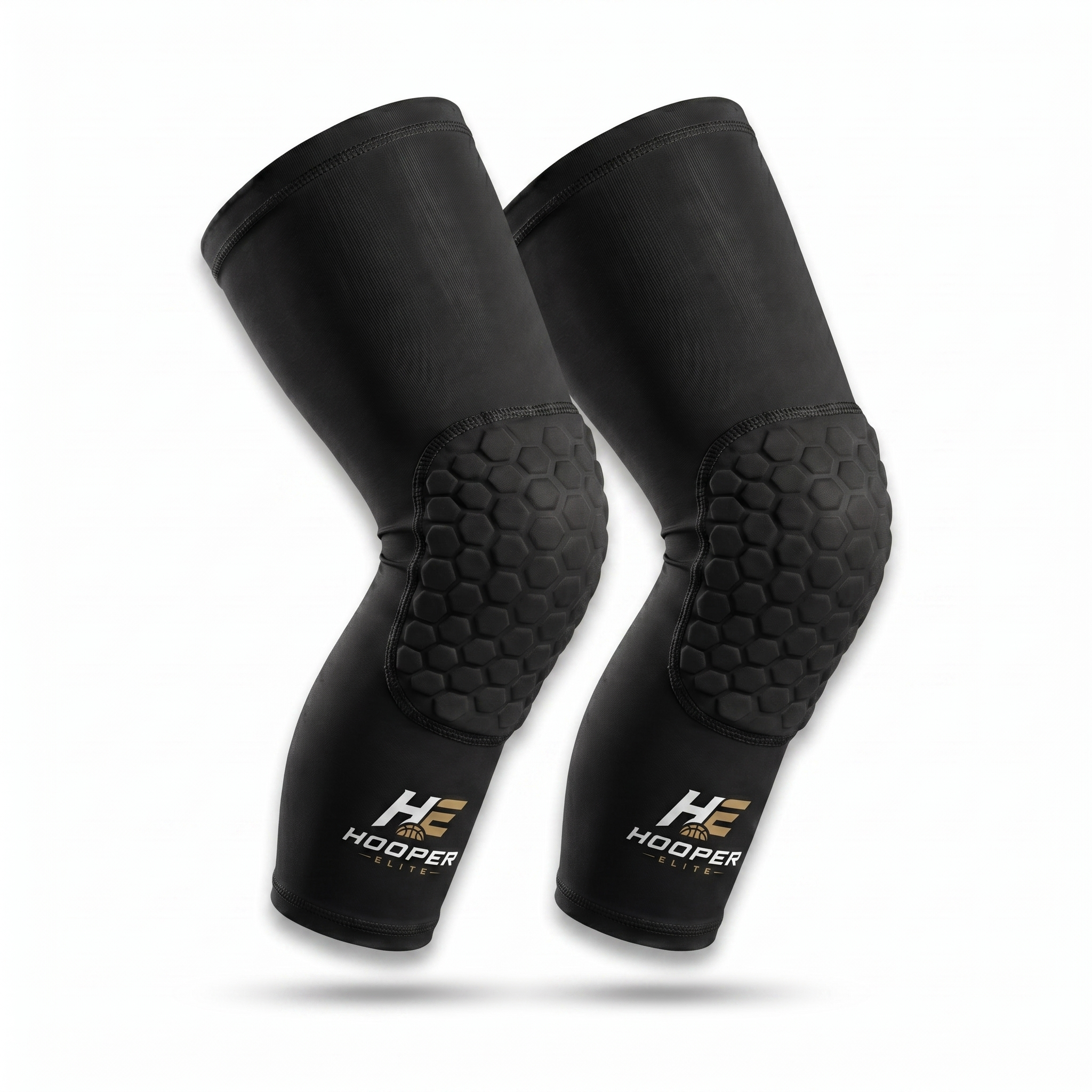Hooper Elite Padded Knee Sleeve - Black