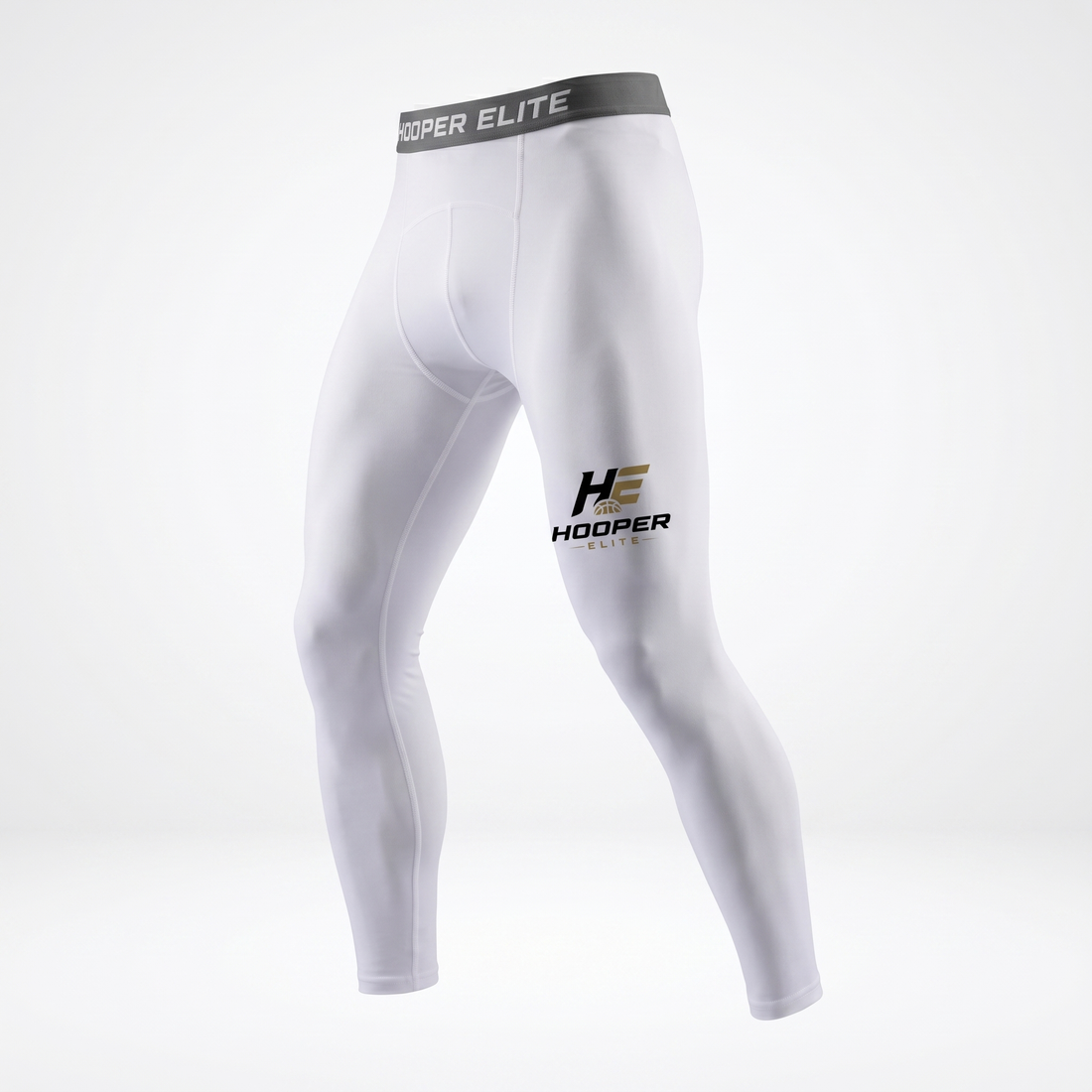 Hooper Elite Compression Tights - White