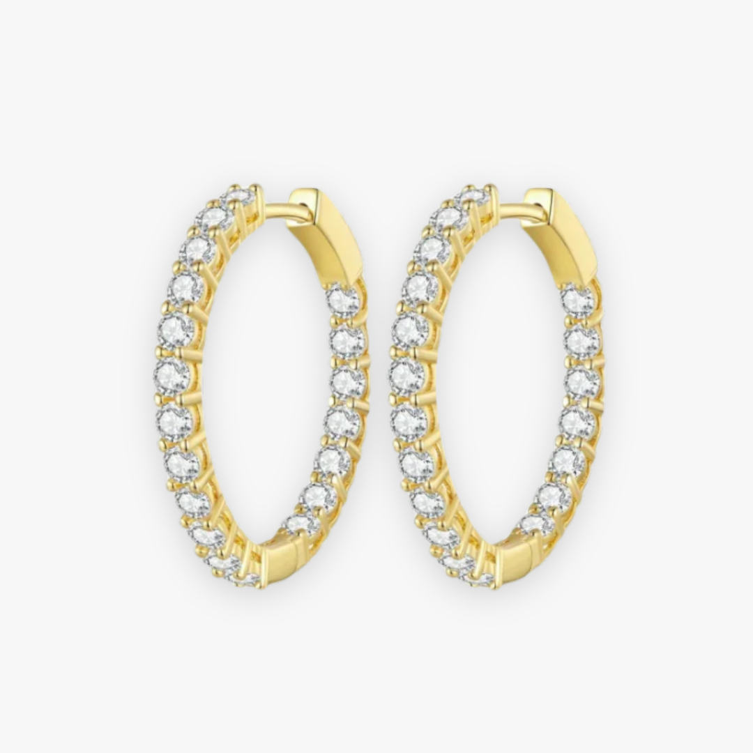 Mylie Hoops Gold